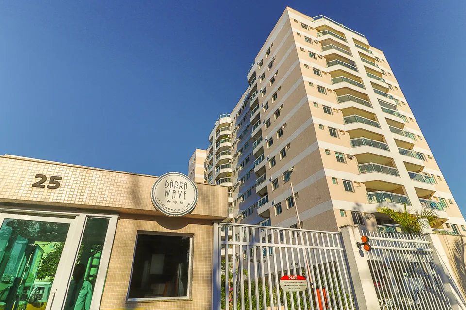 Fachada do Barra Wave, no Recreio