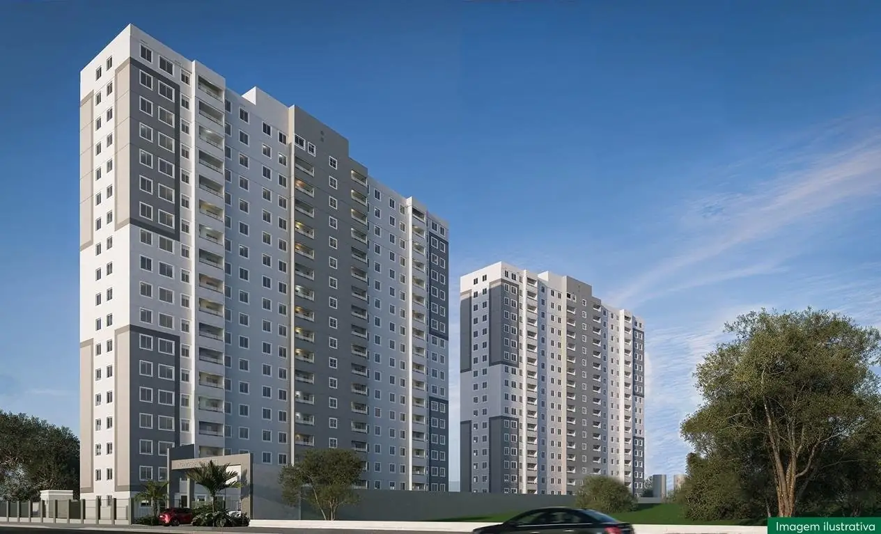 Fachada do Encantos da Zona Norte MRV em Bonsucesso