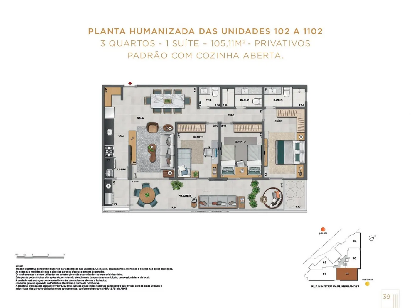 Planta do Iluminato Botafogo