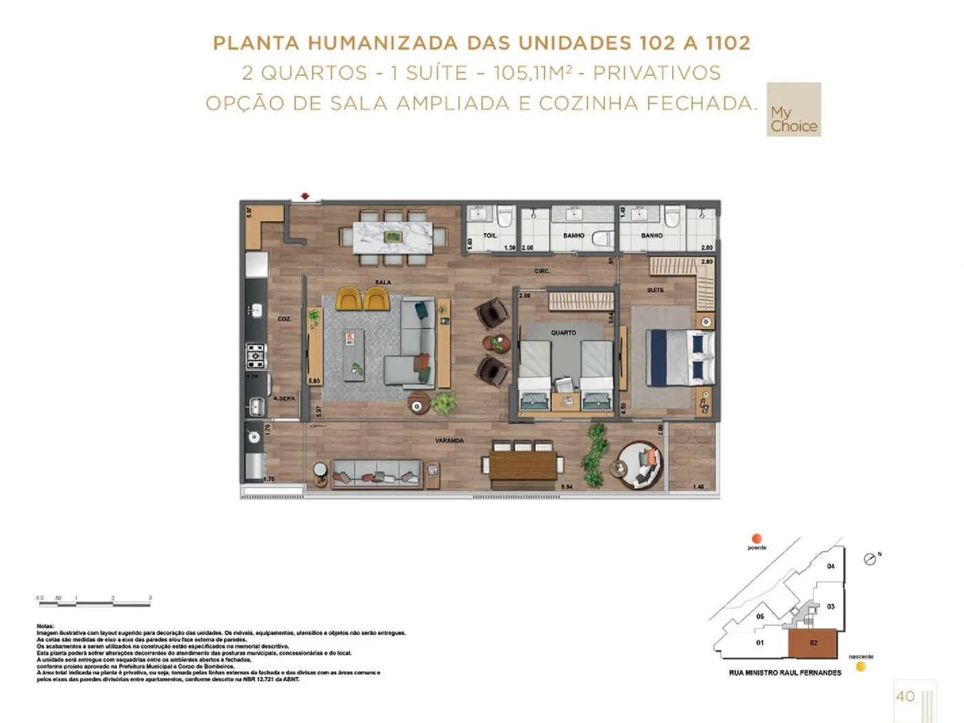 Planta do Iluminato Botafogo