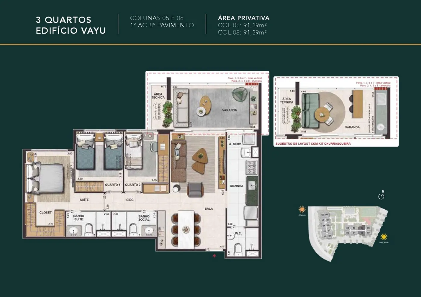 Planta do Mudra Full Living