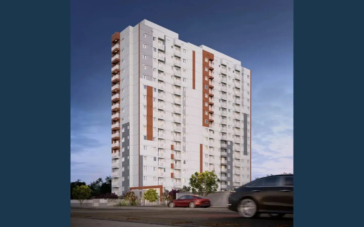 Fachada do Nova Norte Ginga
