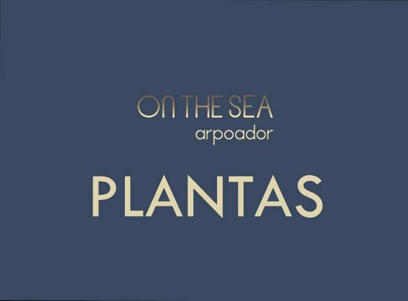 Planta do On The Sea Arpoador