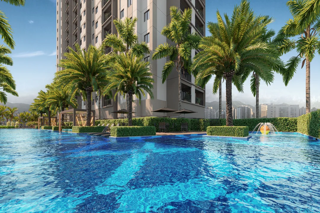 Piscina de 50 metros do Only by Living