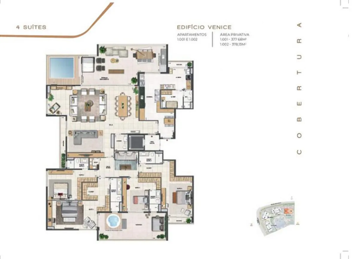 Planta do Orygem Acqua Home