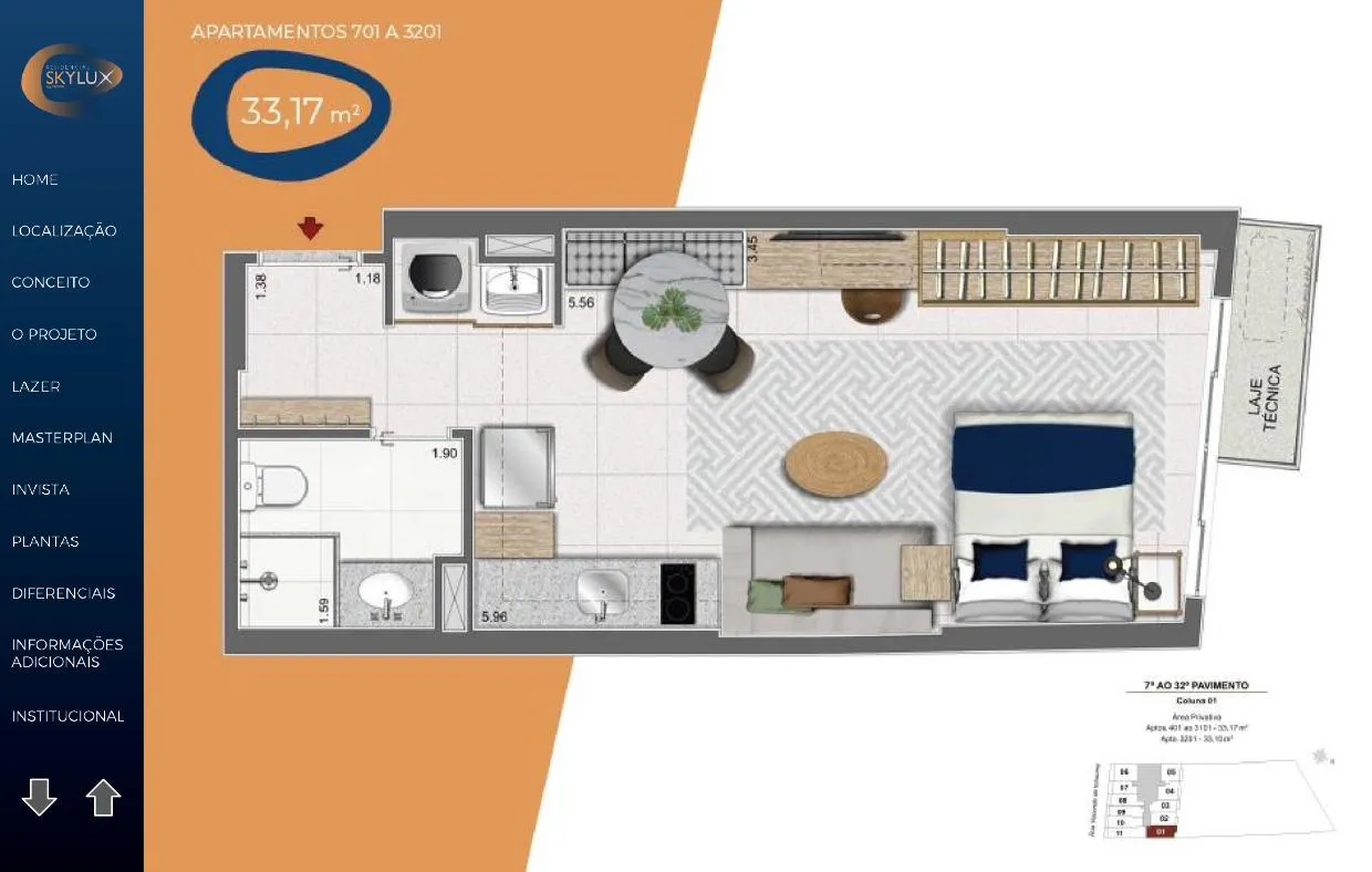 Planta do Skylux Tegra