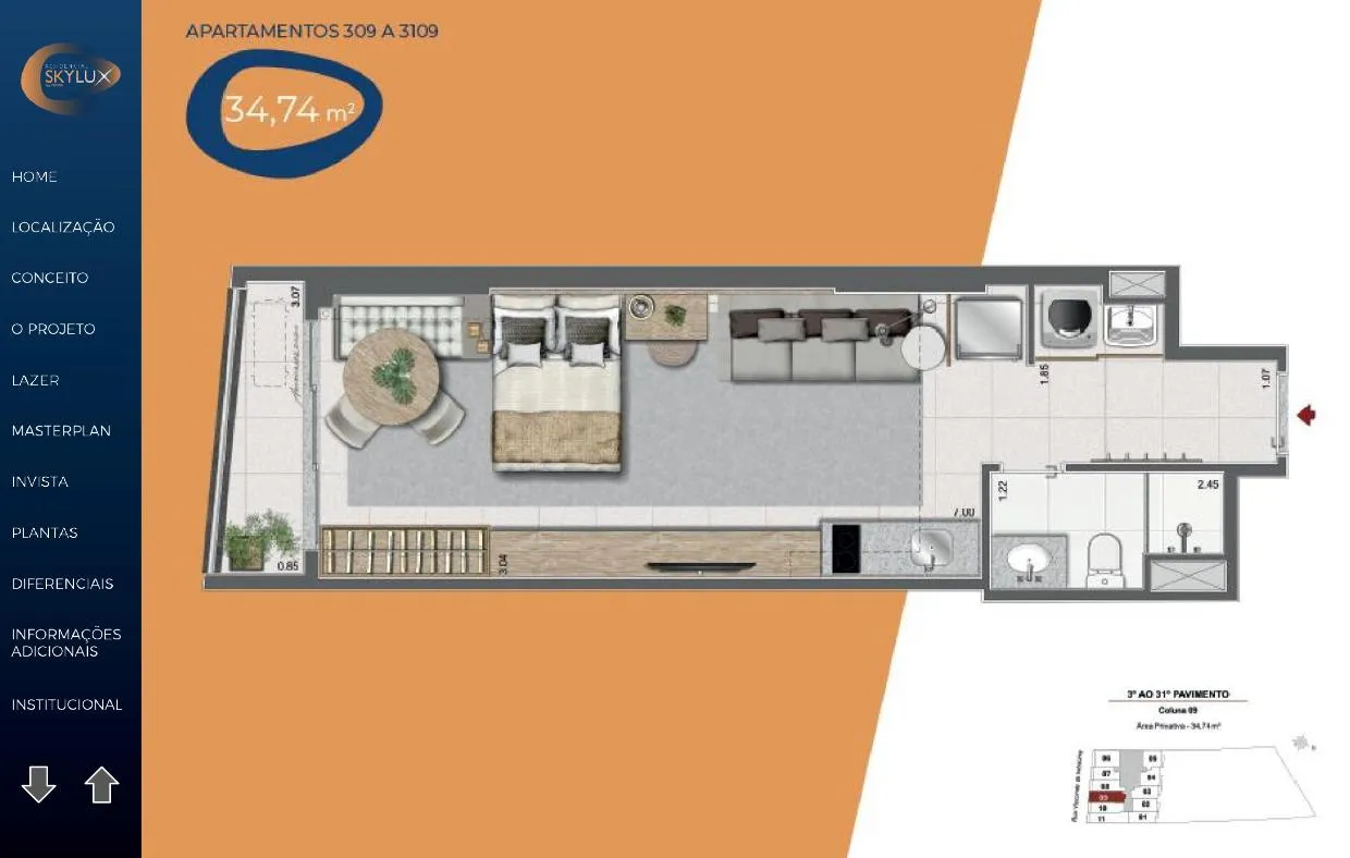 Planta do Skylux Tegra
