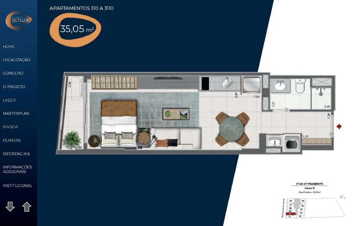 Planta do Skylux Tegra