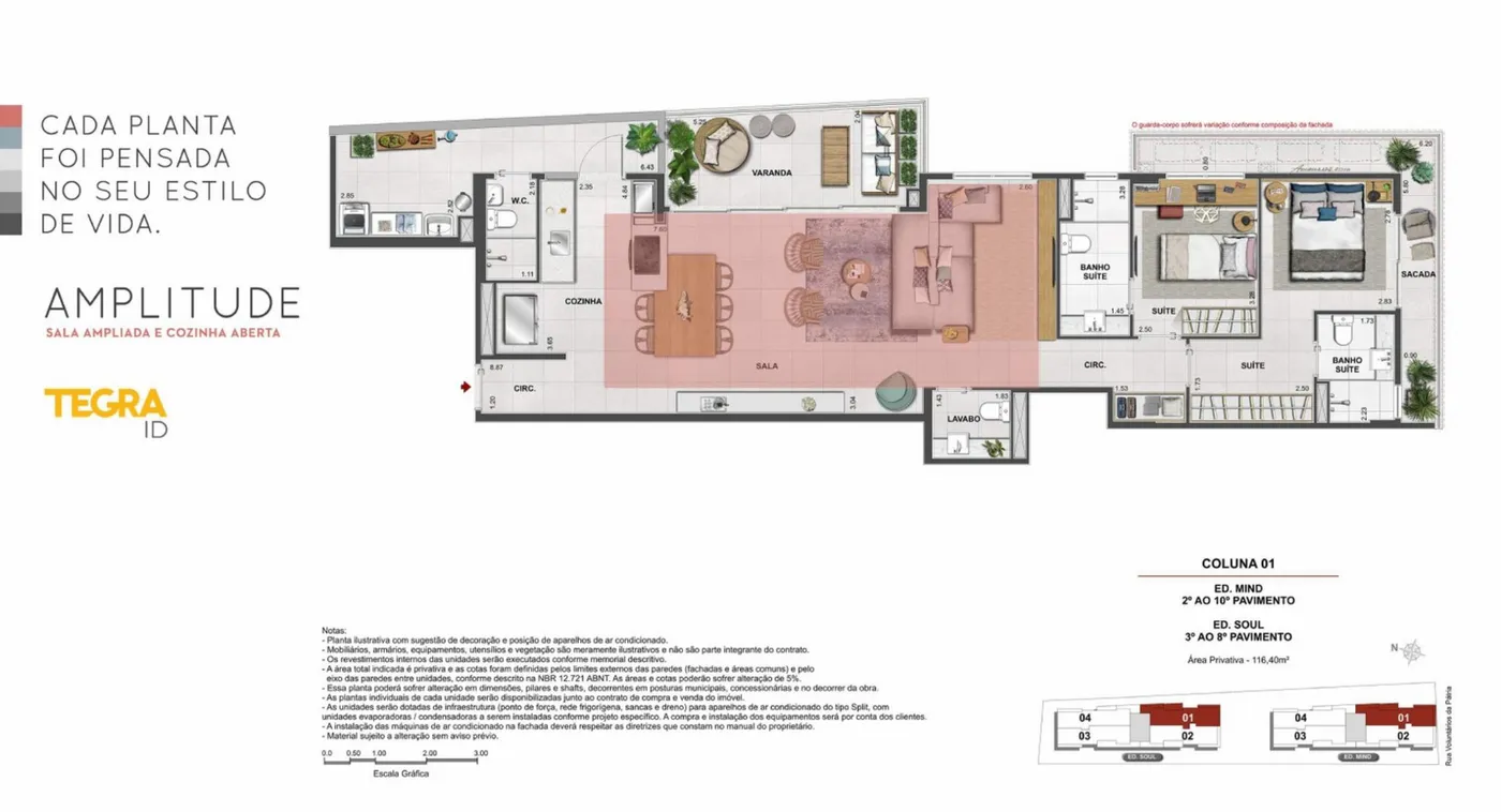 Planta do Volp 40 Botafogo