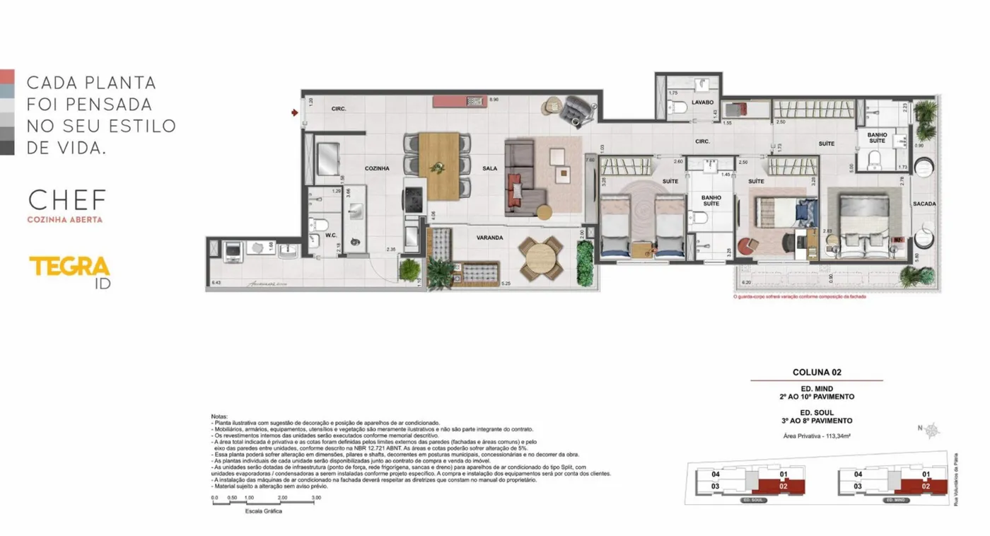 Planta do Volp 40 Botafogo
