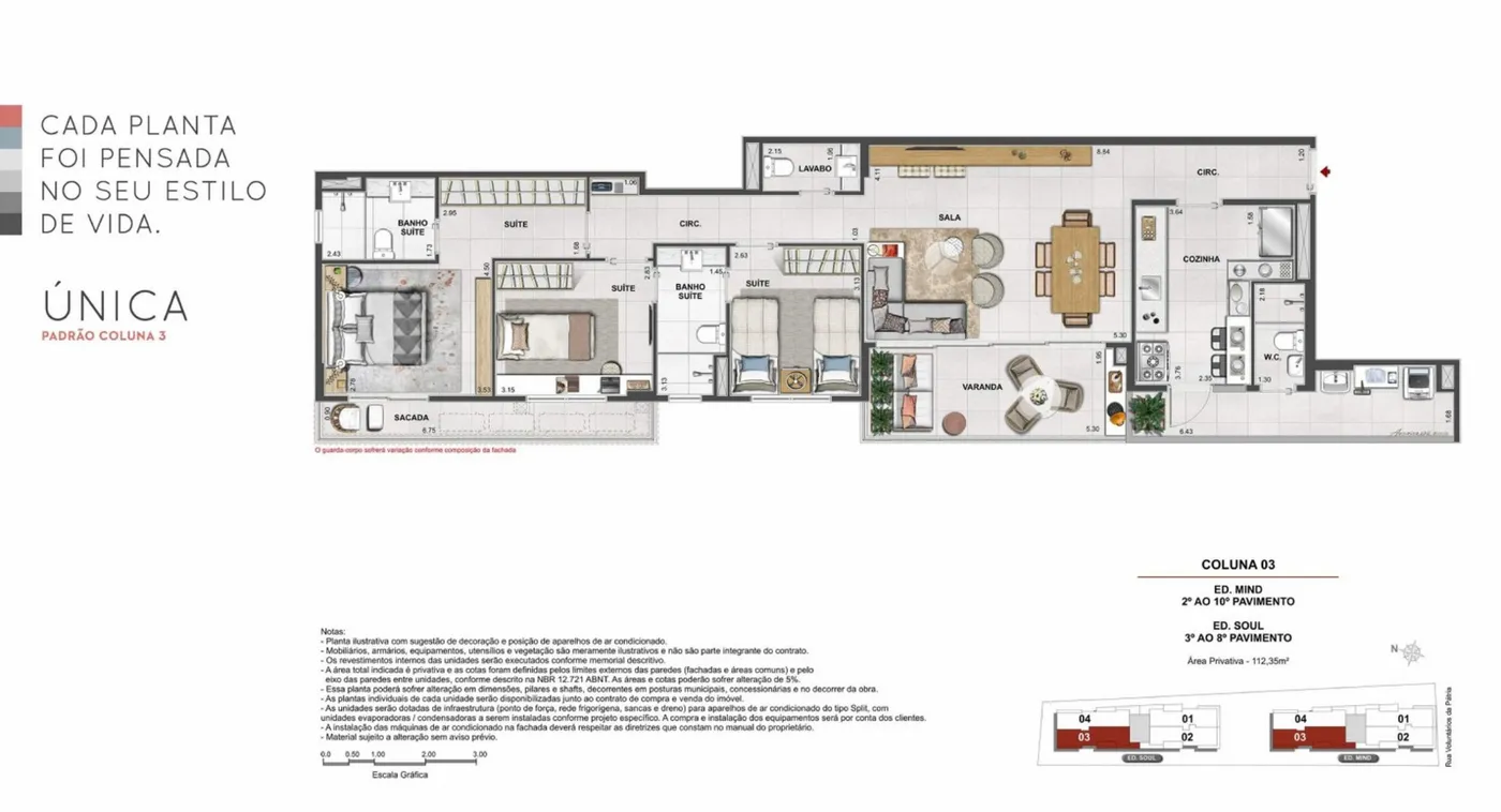 Planta do Volp 40 Botafogo
