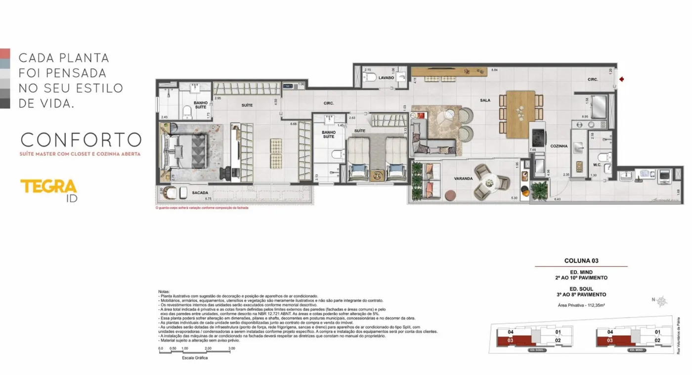 Planta do Volp 40 Botafogo