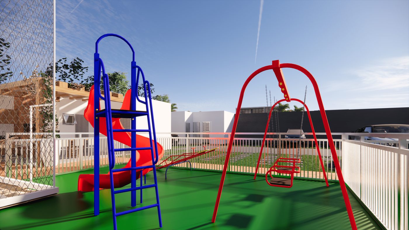 Área kids e playground